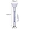 Floating Thermometer Swimming Pool Thermometer with String Water Temperature Gauge Thermometer for Swimming Pool Bathtub Hot Tub