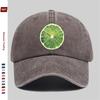 pc Cute Lemon Slice And Citrus Fruit Pattern Design Print Comfortable Lightweight Trucker Hat Adjustable Buckle Strap Washable