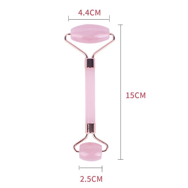 

Набор скребков и роликов для лица в форме сердца: Синтетический пчелиный воск, Смола, Кристалл Pink Resin Roller