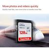 SanDisk 128GB Ultra SD Card SDHC UHS-I Card and SDXC Memory Card 32GB 64GB 256GB 512GB Original SD Card for Camera Up To 120-150Mb/s Flash Card