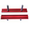 Aluminum Alloy Slot Holder Track Mount Bracket for Desk Mounting Needs and Workspaces Adjustments Flexible Desk Layouts
