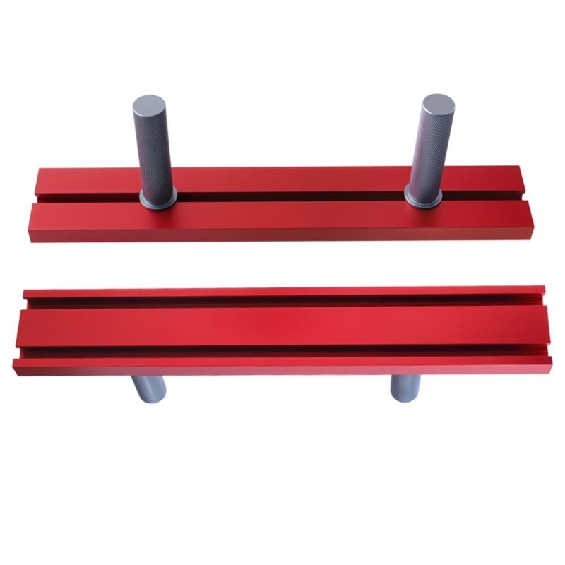 Aluminum Alloy Slot Holder Track Mount Bracket for Desk Mounting Needs and Workspaces Adjustments Flexible Desk Layouts