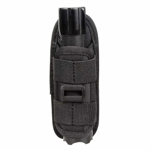 XBERSTAR Flashlight Holder Pouch Case, Military Flashlight Pouch, Belt, Cell Phone Holder, Cane Holder, Belt Clip, 360-Degree Rotation, Elastic Nylon