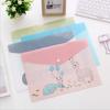 1 stk Vanntett Multi-lomme Plast Kawaii A4 Mappepose Dokumentpapir Organizer Etui Kontor Skole Skrivesaker Rekvisitter
