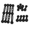 4 Pack Fryer Magnet Silicone Buckle Heat Proof Fryer Liner Fixing Buckle for Holding Down Parchment Paper Liners