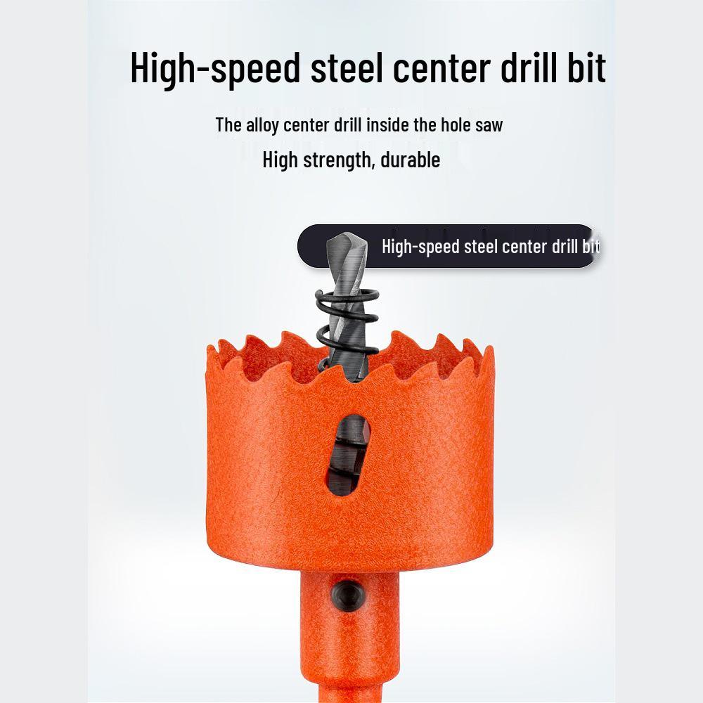 Multifunctional Hole Saw Drill Bit for Wood and Metal