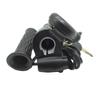 24V 36V 48V 60V E-Bike E-Scooter Twist Throttle With Speed LCD Display Switch Handlebar Grips for Electric Bicycle Scooter