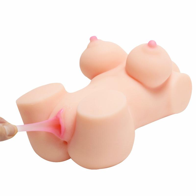 Male Inverted Model Real Yin Two-point Masturbator Upper and Lower Body Butt Buttocks Leg Model Entity Doll