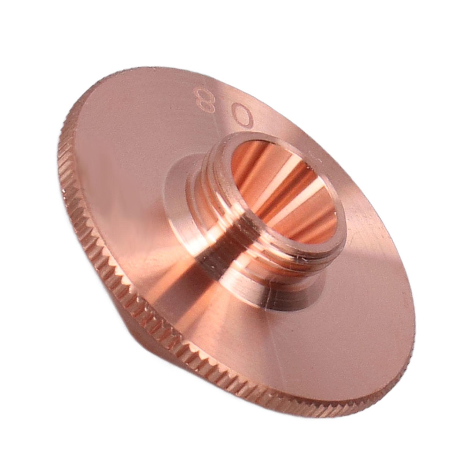 

Сопло для сварки меди с отверстием 0,8 мм, однослойное оптоволоконное лазерное сопло для резки 1000 МПа