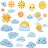 CRASPIRE 8 Sheets Lotus Flower Window Decal Large Lotus Leaf Sticker Summer Flower Decorative Waterproof PVC Adhesive Glass Window Clings to Prevent