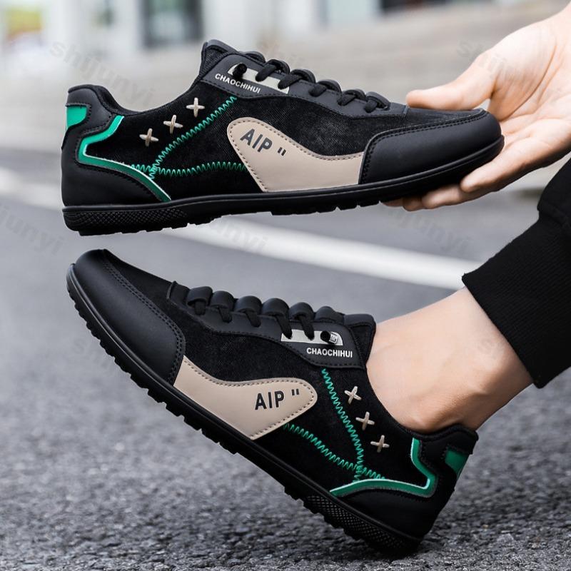 Men's Sneakers 2025 Spring Summer Men's Shoes Khaki Non-slip Walking Shoes Outdoor Casual Shoes Fashion Comfort Flats Loafers