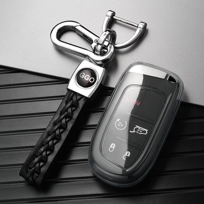 Guscio Copri Chiave Compatibile con Jeep Compass, Grand Commander, Cherokee, Renegade