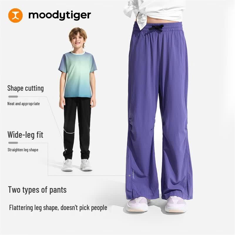 Moodytiger Kids' Lightweight Quick-Dry Summer Sport Pants