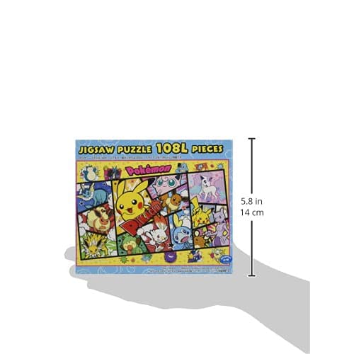 ENSKY Pokemon Pokemon Comic Art 26 X 38cm Ghibli Jigsaw Puzzle 108 Large Piece JIGSAW PUZZLE 108-L760