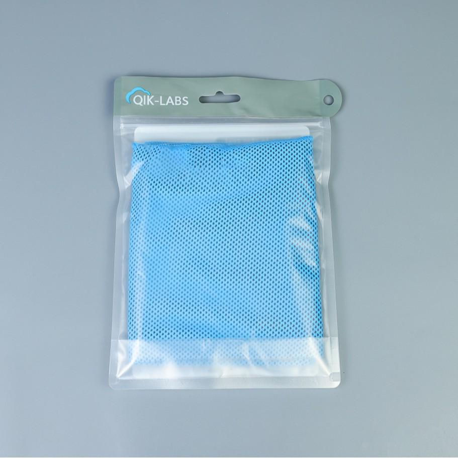 

Quick-Dry Fitness Sports Towel - Cooling, Sweat & Water Absorbent for Outdoor Activities 30*100cm небесно-голубой