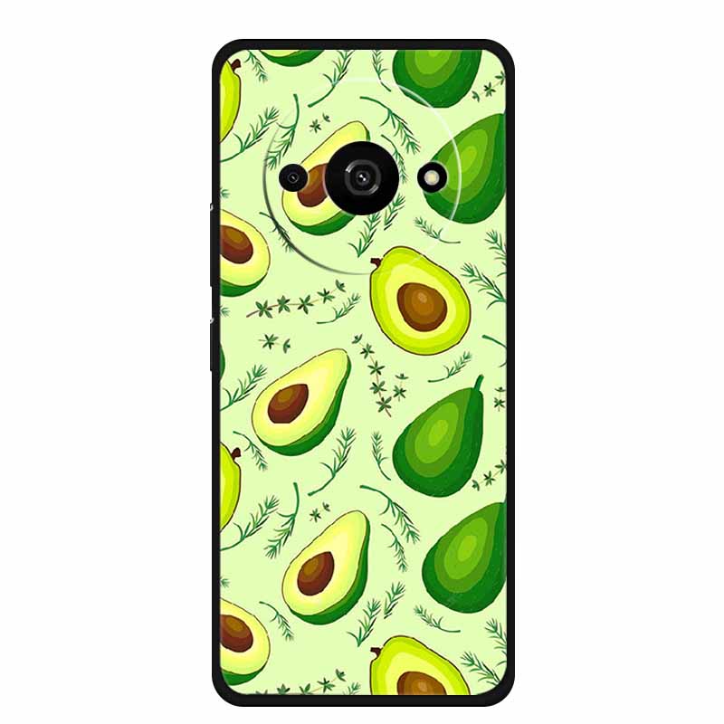 For Xiaomi Poco C61 Case Cool Animal Soft Silicone TPU Phone Case Back Cover for PocoC61 Shockproof Lovely Cat Protective Cover