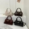 Compact Vintage Bag For Women Autumn/Winter Pillow Portable High Quality Western Style Maillard Commuter Crossbody Bag