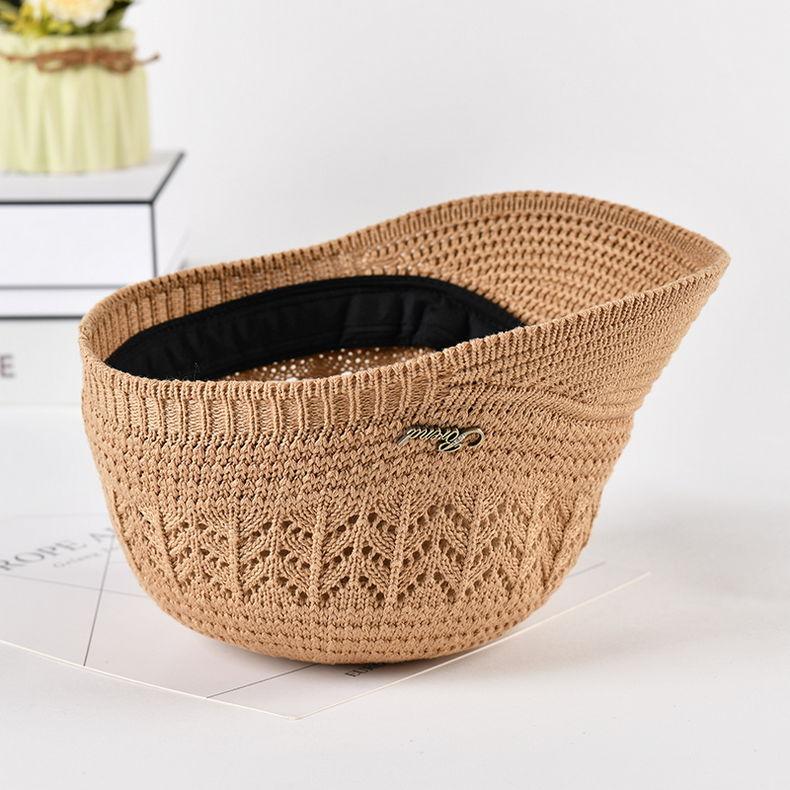 Summer New Style Versatile Fashionable Breathable Sunshade, Head Cover Women's Hat Ice Silk Duck Tongue Hat