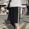 2022 Summer Trendy Women's High-Waisted Ripped Denim Shorts - Loose, Wide-Leg, Mid-Length