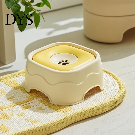 Large Capacity Pet Water Feeder Bowl with Floating Disk, No Spill Dispenser Slow for Dogs Cats, Splash Proof Drink Dog Drinking
