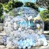 Transparent Inflatable Outdoor Bubble House: Dreamy Starry Sky Tent for Scenic Photo Spots