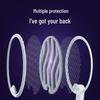 USB Rechargeable Foldable Mosquito Killer Lamp with Swatter & Rotating Wall Mount