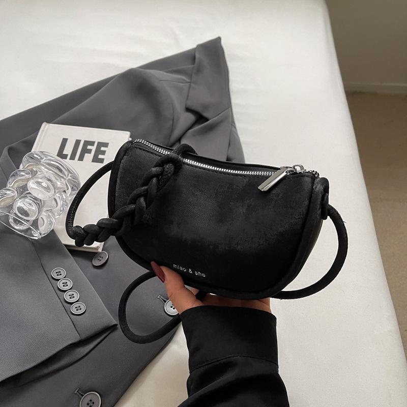 

Новая женская сумка через плечо из высококачественной мягкой кожи Sense, маленькая сумка на молнии для подмышек, женская летняя повседневная универсальная сумка