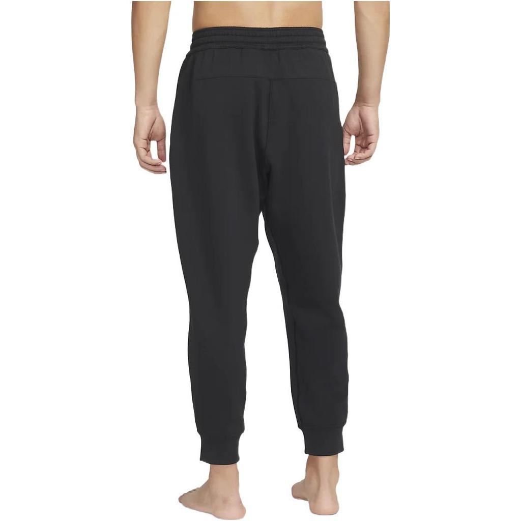 Nike Solid Color Logo Print Jogger Pants With Drawstring Men Bottoms Black DQ4883-011