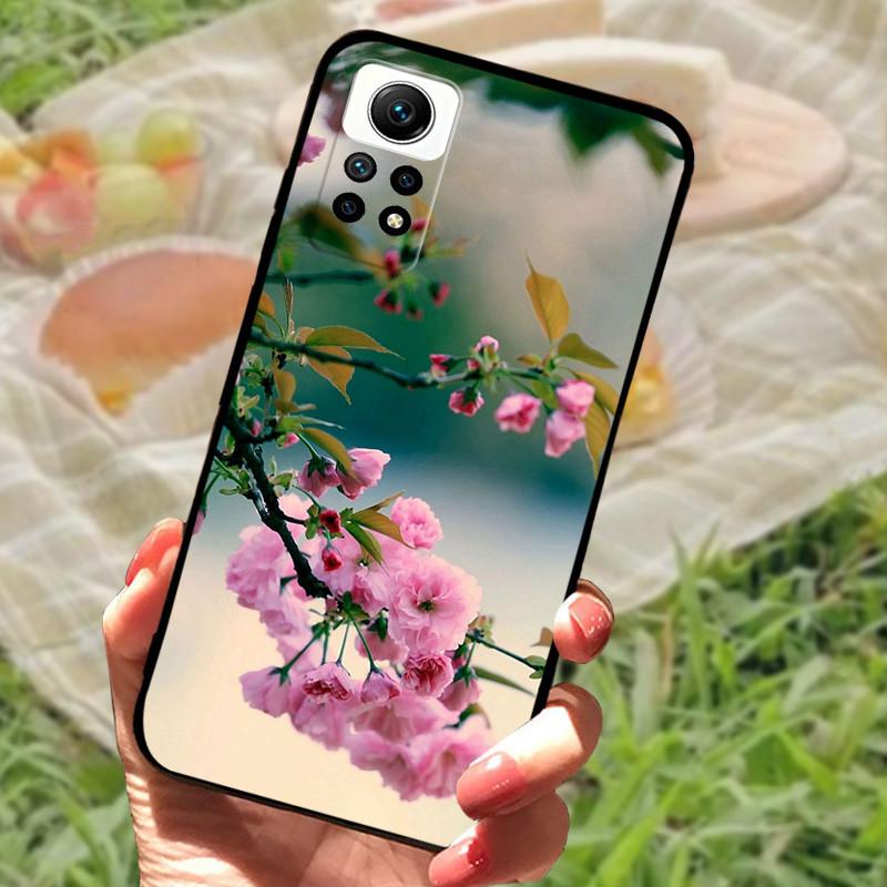 For Redmi Note 12 Pro 4G Case Silicone Soft Marble Black Bumper Funda Coque For Xiaomi Redmi Note 12 Pro Protective Phone Cover