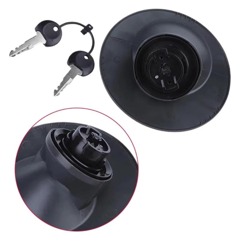 Fuel Door Cover Anti Theft Gas Tank Lid 7701472643 Replacement Accuracy Engineered Fuel Tank Cover for Kangoo