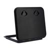 Deck Access Hatch Inspection Cover Anti UV with Lock Accessory for Marine Boat 20x18in(Black )
