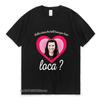 Nuova Bella Dove Diavolo Sei Stata Loca Maglietta La Saga di Twilight Maglietta Jacob Black Loca Graffiti Maglietta Unisex Unisex Maglietta