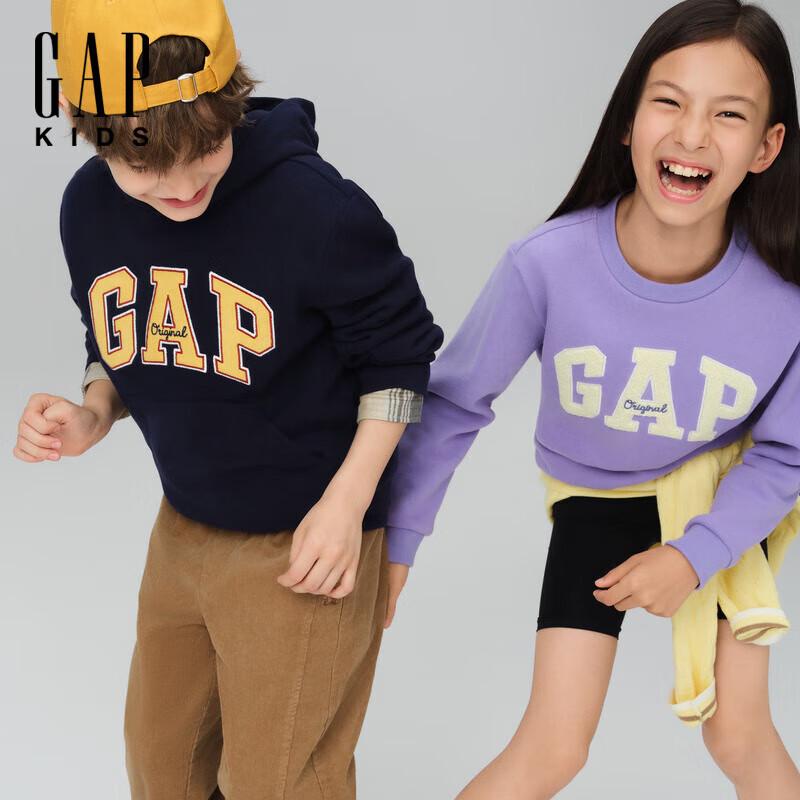 Gap Boys  Logo Fleece Hooded Sweatshirt 120/60