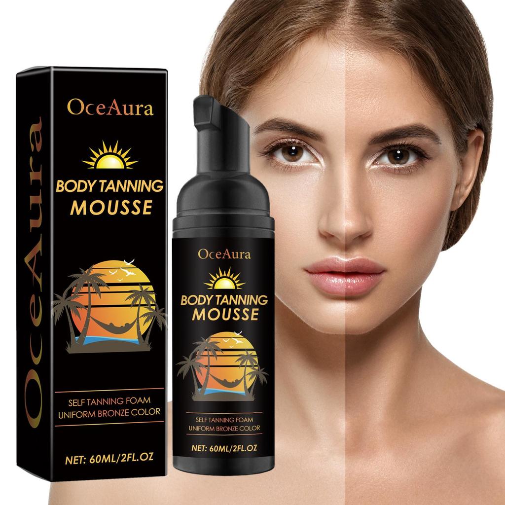 Help black mousse summer outdoor seaside help sun hydration moisturizing skin beauty natural fashion wheat color