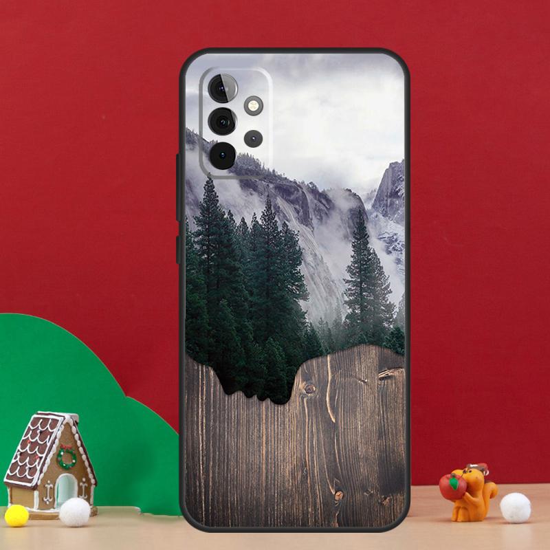 NATURE WOOD PRINTS Case For Samsung Galaxy A36 A56 A06 A13 A53 A32 A12 A22 A52 A35 A17 A16 A55 A15 A54 A34 A14