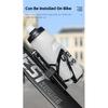 WEST BIKING Tragbare Fahrradpumpe 130 PSI Hochdruck Mit Schlauch Aluminium Mini Presta/Schrader Ventil Fahrrad Aufpumper MTB Rennrad