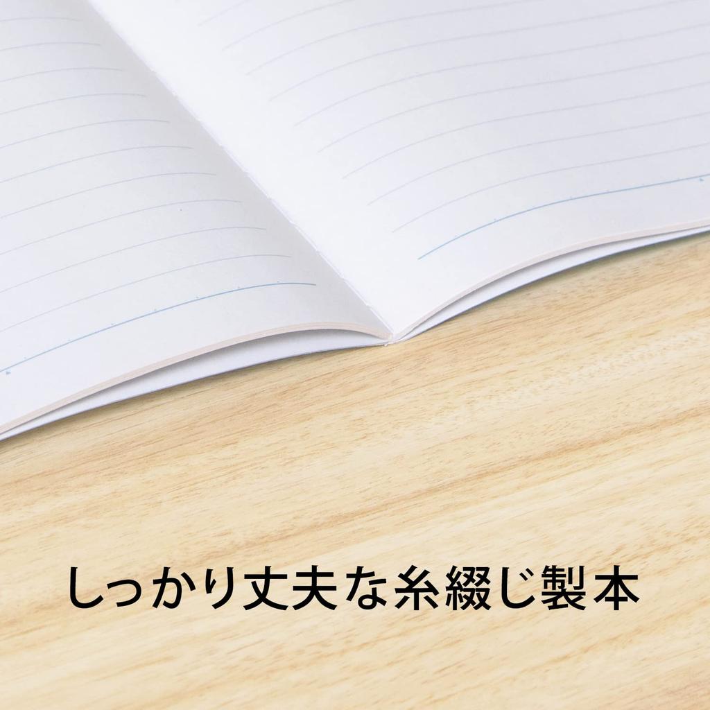 Kyokuto Study Book Школьная тетрадь 22 горизонтальные линии B5 LM22Y Синяя 10 штук