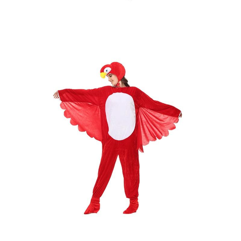 Parent-child Halloween Men and Women Costumes Parrots Animals Movie Costumes Cute Acting Costumes Photography