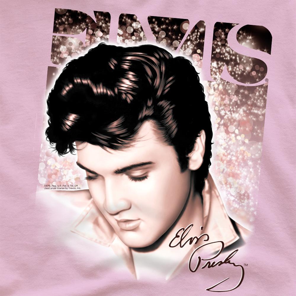 Elvis Presley Mens Star Light T-Shirt