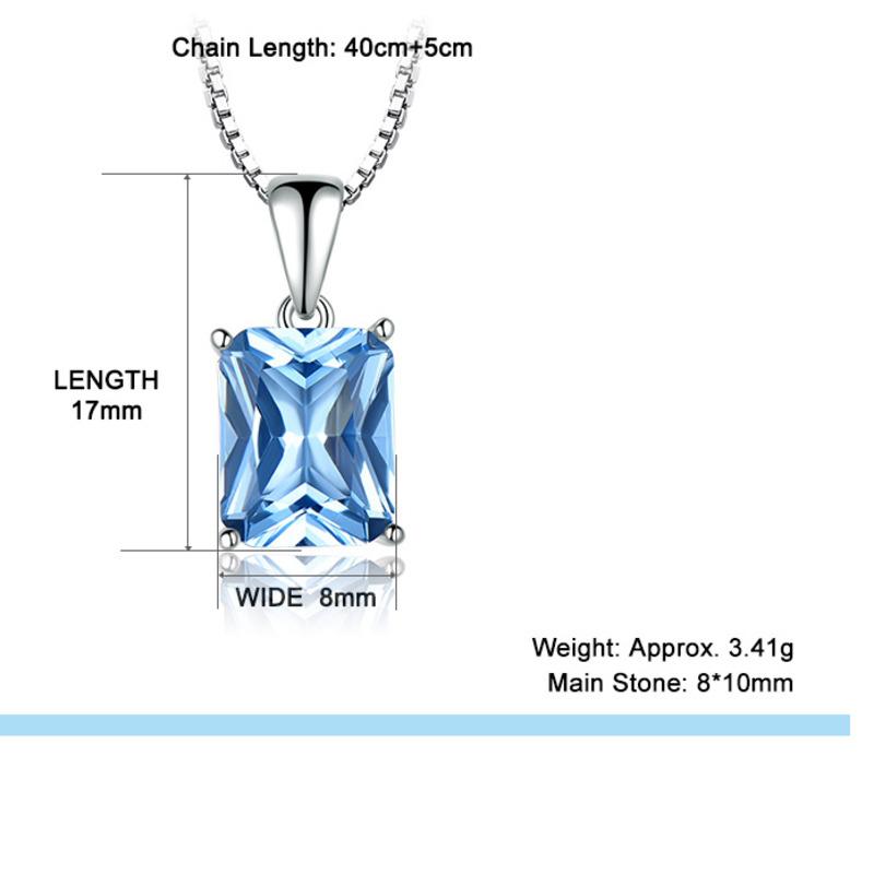 Gica Gema Jewelry S925 Sterling SilverHot-selling Geometry Classic Pendant Necklace  For Women Fine High Grade Jewelry Gift To Valentine's