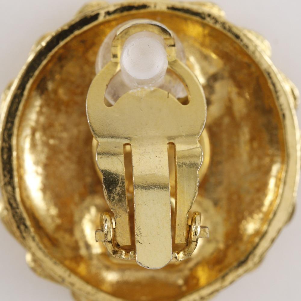 Chanel Coco Mademoiselle Ohrring Vintage Vergoldet 21,2g Damen Gebraucht