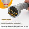 Kitchen Sink Drain Pipe Set