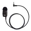 F.R.C. ABLEON AN-26 Tie Clip Push-To-Talkie Microphone for Smartphones, Compatible with Walkie-Talkie Apps [1-Pin L-Shaped Plug], Earphones Sold