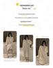 Cozy Coral Fleece Long Nightdress - Large Size Warm Winter Pajamas with Plush Velvet