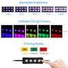 Timing Function Aquarium LED Lights Full Spectrum USB Powered Aquatic Lamp Clip Adjustable Brightness Plant Light Fish Tank