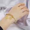 Witch Knot Bangles Adjustable Stainless Steel Pentacle Tetragrammaton God Name Bracelet Double Protection Amulet Jewelry