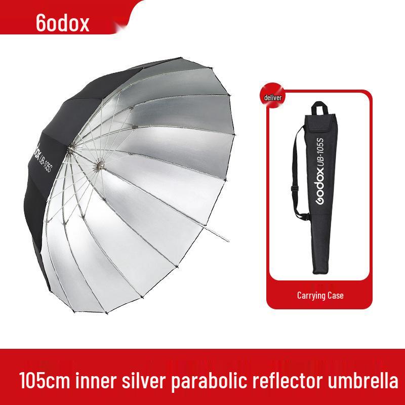 Godox UB Parabolic Reflector Umbrella: Large, Portable, Multifunctional Light for Studio and Outdoor Photography.