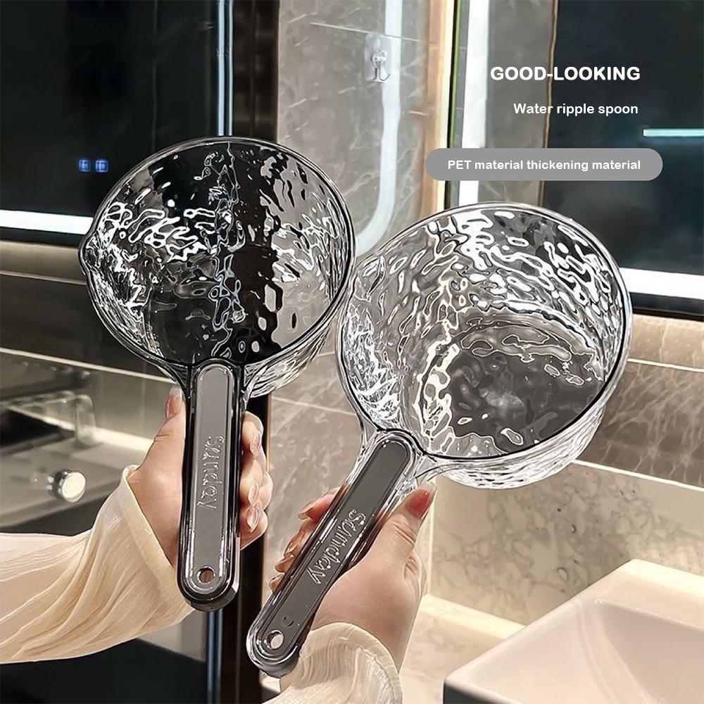 PET Water Scoop Thickened Bathing Spoon Durable Dipper Water Ladle  Kitchen Gadgets