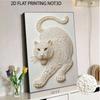 5D DIY Pearl Diamond Painting Kit White Tiger Full Drill Embroidery Mosaic Art Home Wall Decor Gift