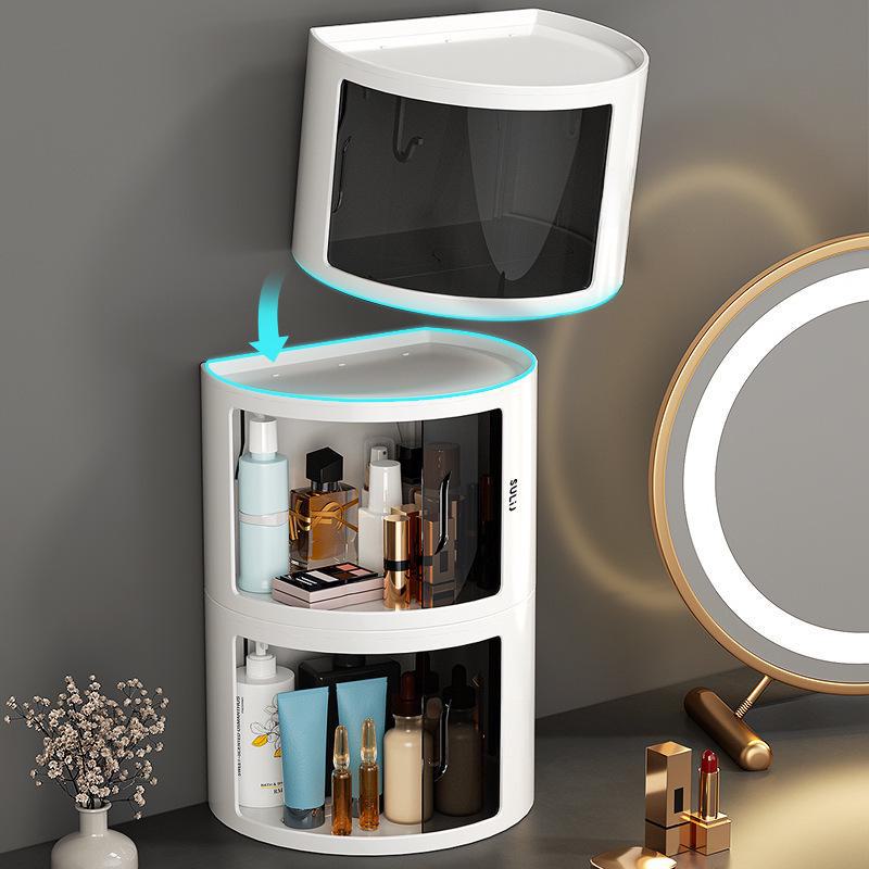 Vanntett veggmontert toalettpapirholder med stansfri oppbevaring